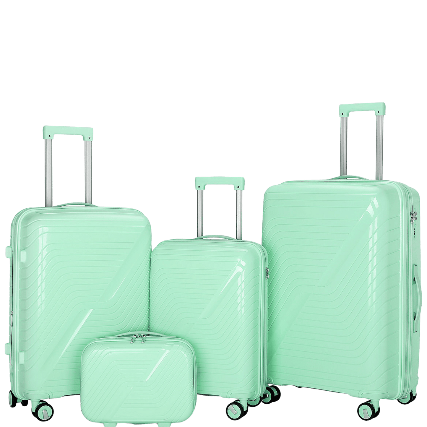 8834 - Urban Voyager Unisex 4 Pcs Trolley Set