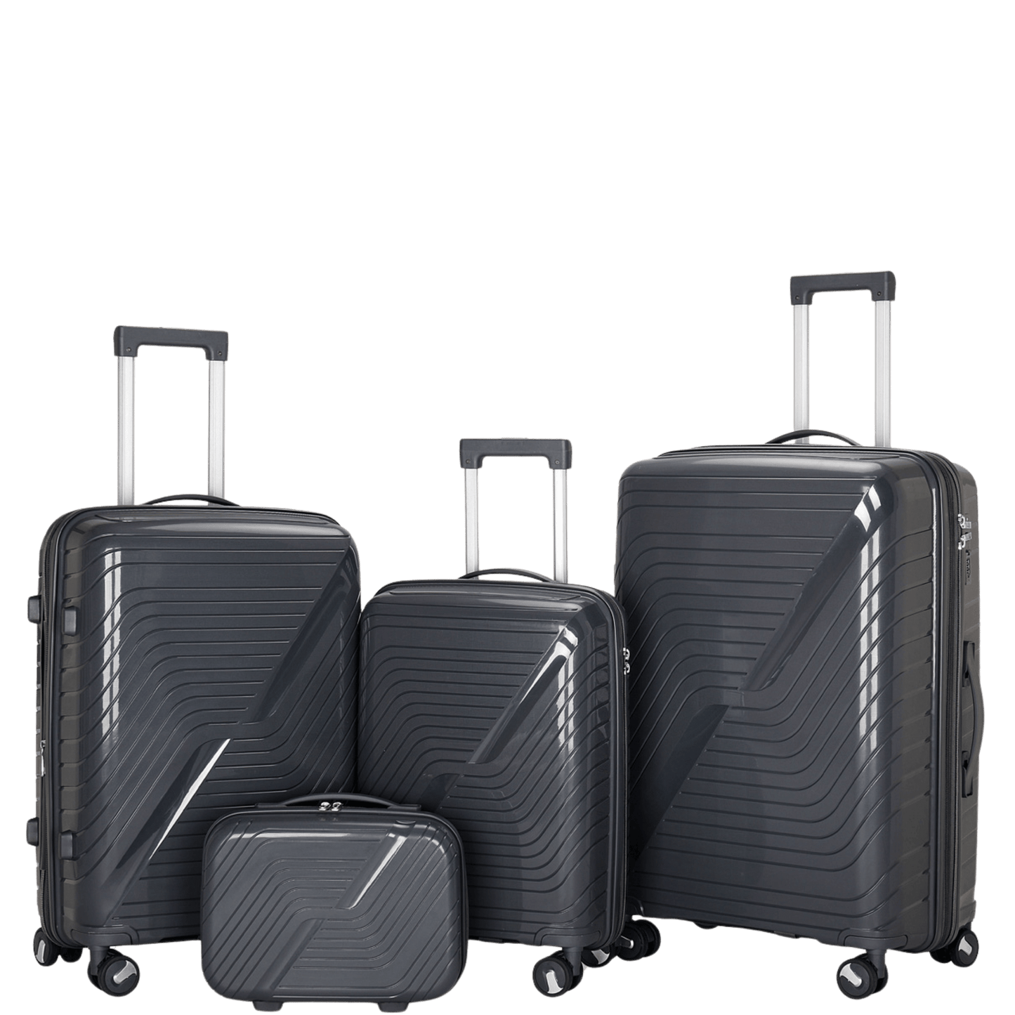 8834 - Urban Voyager Unisex 4 Pcs Trolley Set