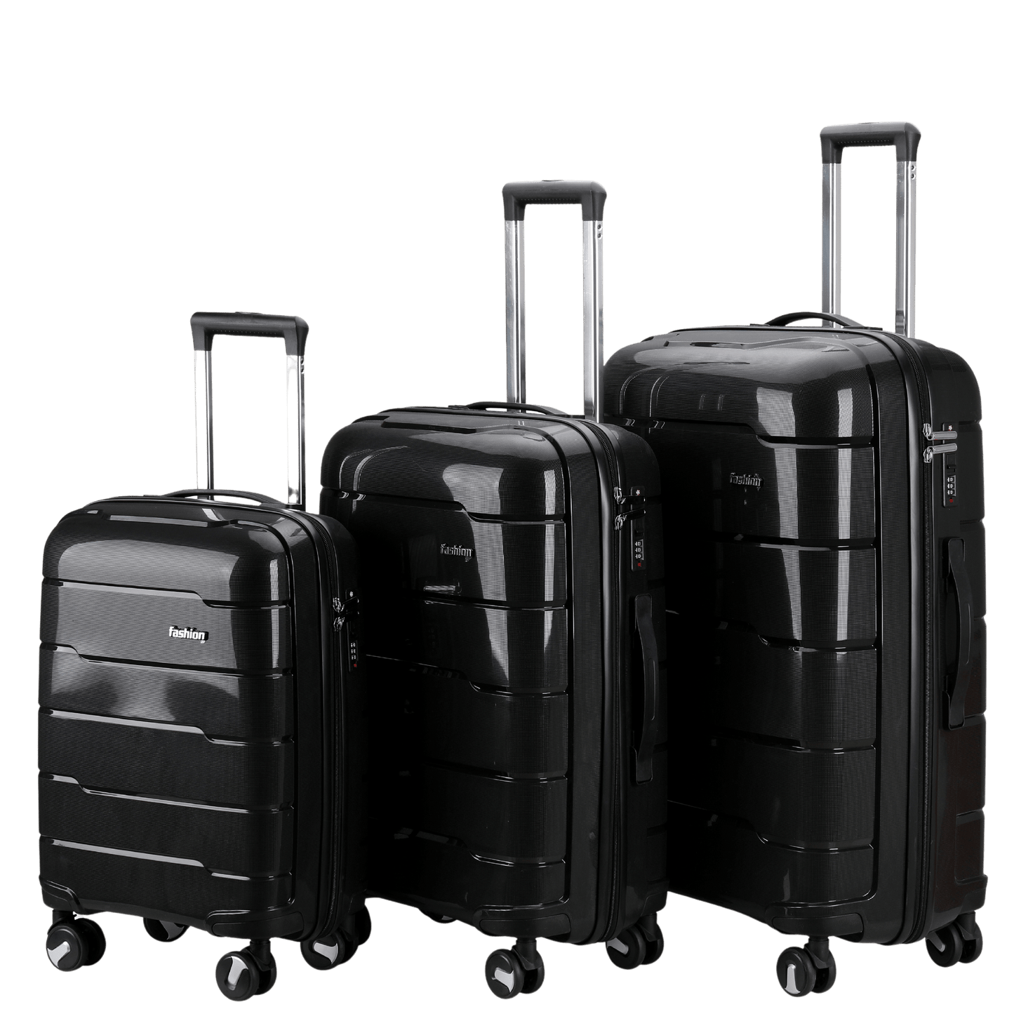 8833 - Trendsetter Elite 3 Pcs Trolley Bag Set