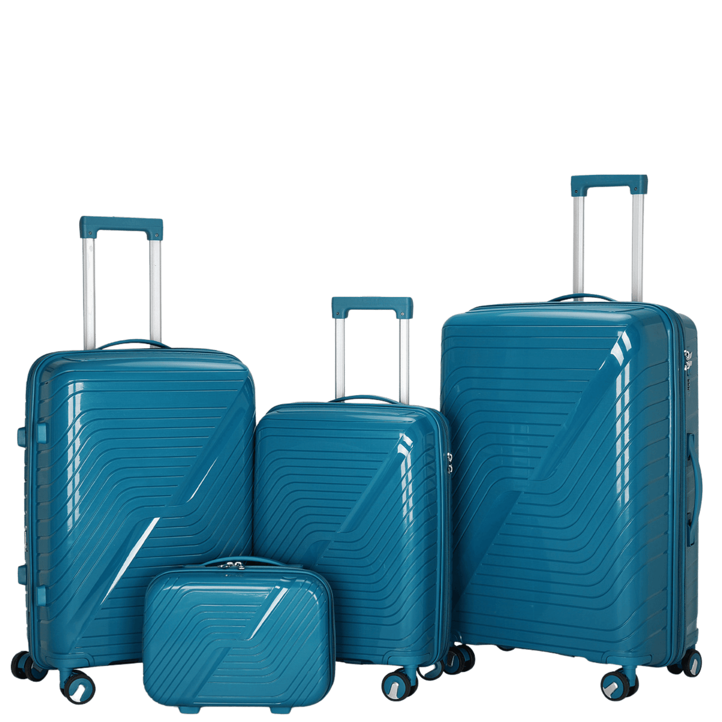 8834 - Urban Voyager Unisex 4 Pcs Trolley Set