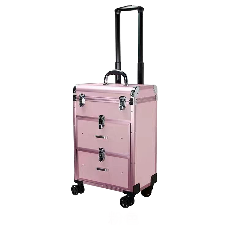 9552 Luxe Cosmetic Trolley Bag: Organize Your Essentials in Style