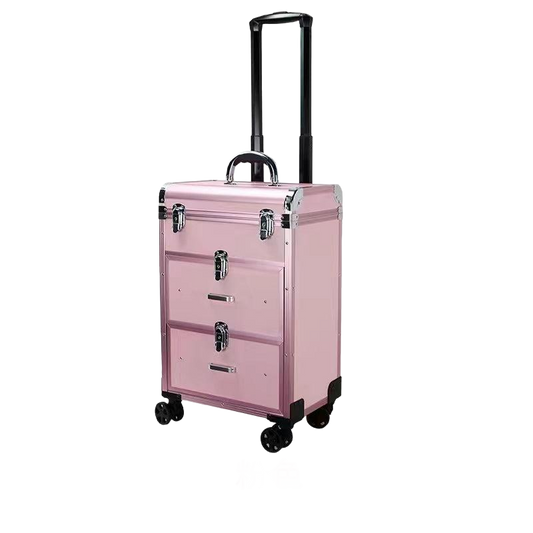 9552 Luxe Cosmetic Trolley Bag: Organize Your Essentials in Style